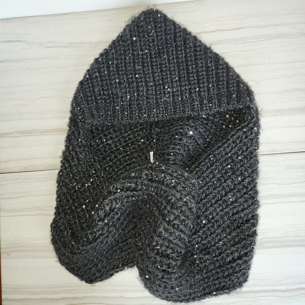 Hooded Cowl, Infinity Scarf, Chunky Cowl Hood, Winter Scarf, Womens Scarf